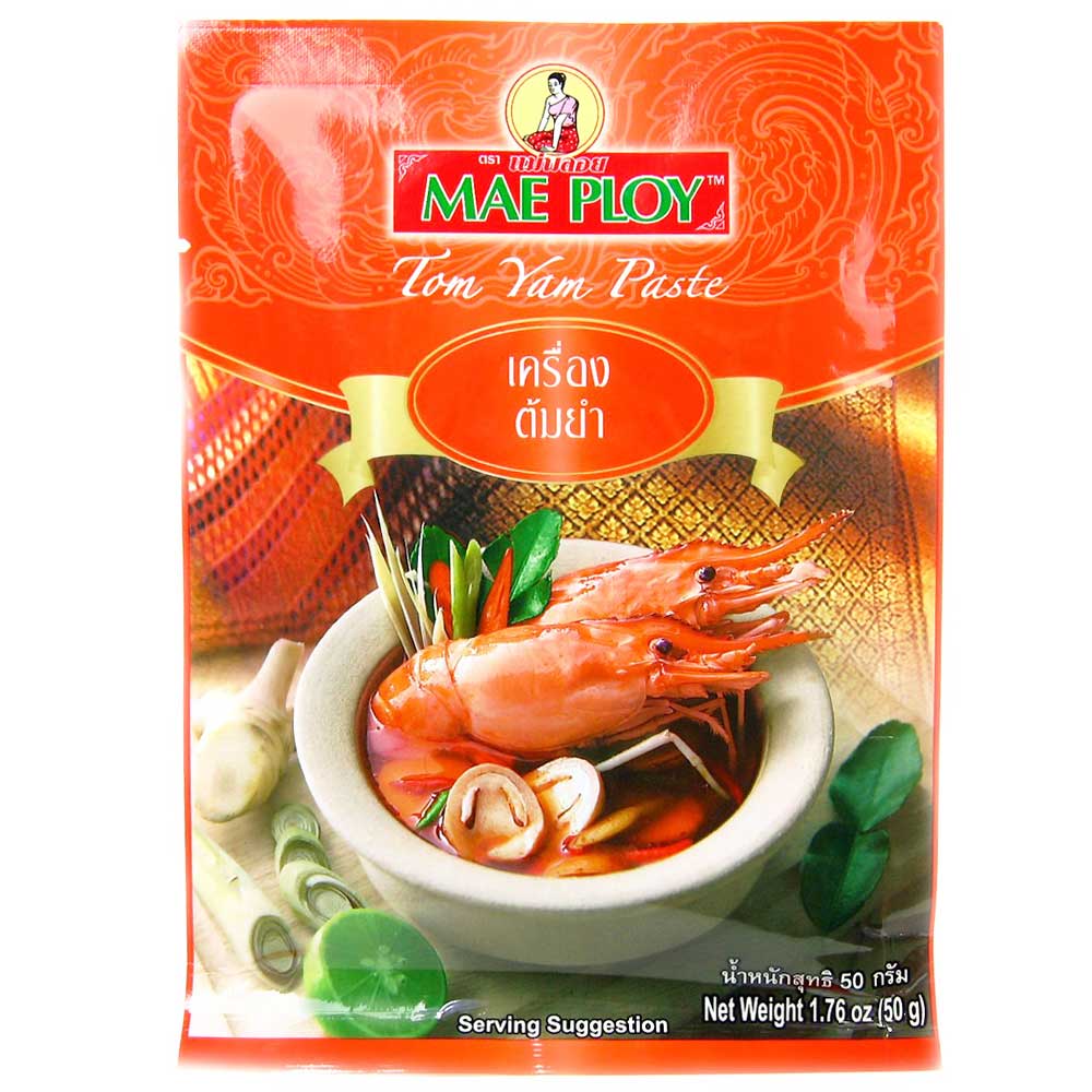 Pasta de Curry Tom Yam Mae Ploy 50 g - Global Gourmet Market